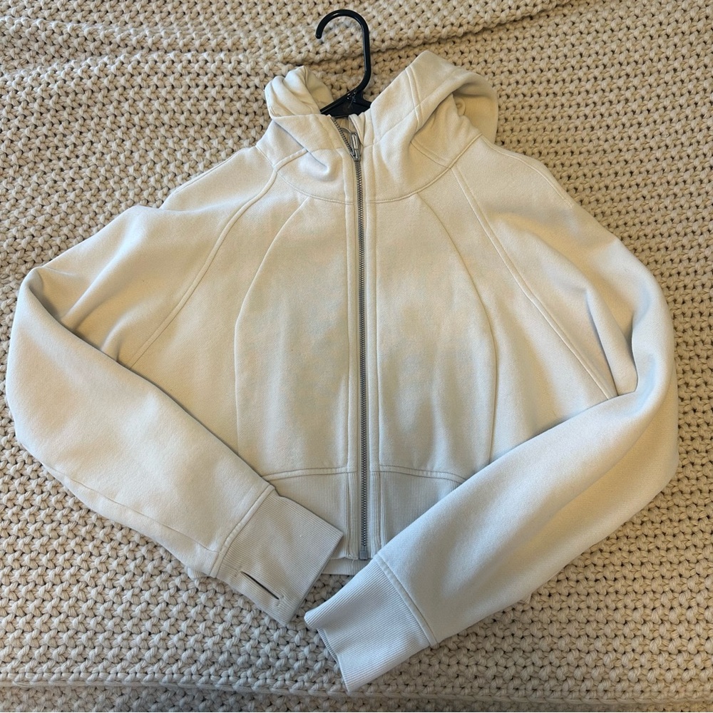 Lululemon Cropped Scuba full zip